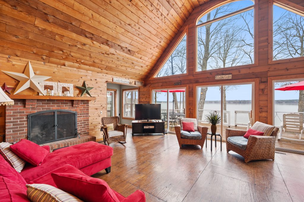Living Room with Vull Views
